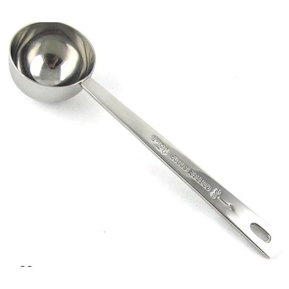 Stainless Steel Measuring Spoon 1 Tablespoon Coffee Scoop 1 Tbsp 15ml Silver